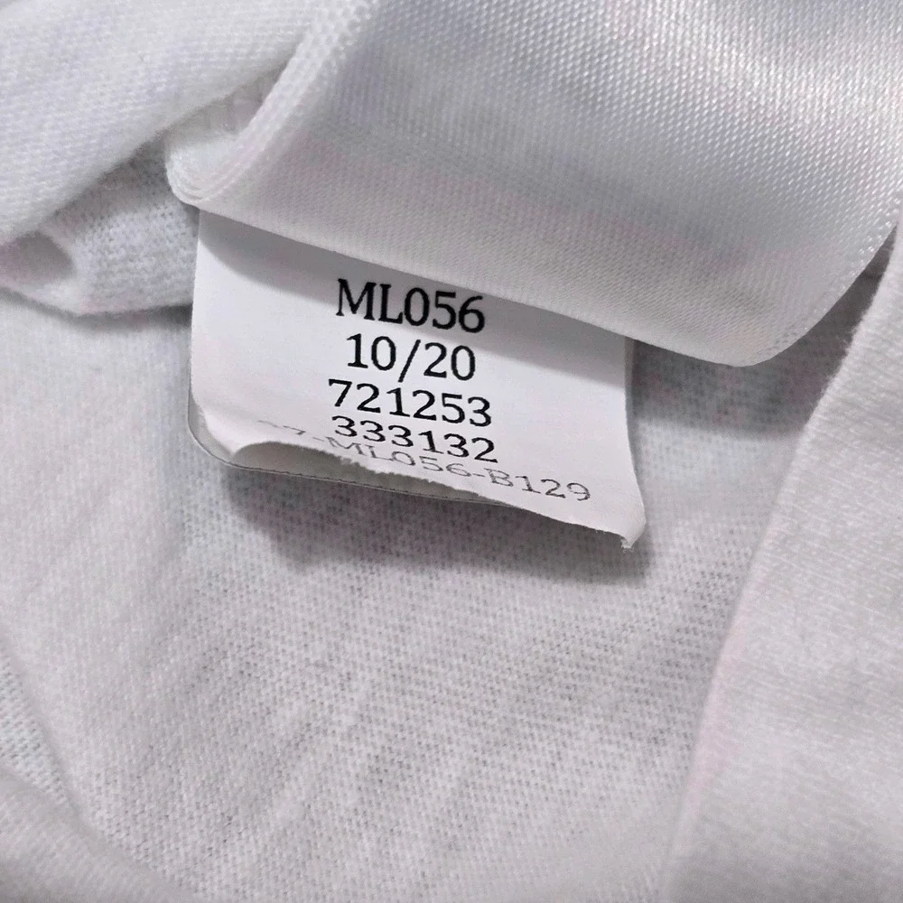 The North Face New USA T-Shirt Mens Graphic Logo‎ Mountain White XL ML056 FLAWS